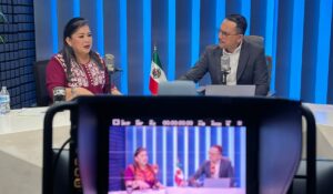 Ana Ayala, diputada federal, en entrevista con Omar de la Rocha