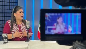 Ana Ayala, diputada federal, en entrevista con Omar de la Rocha