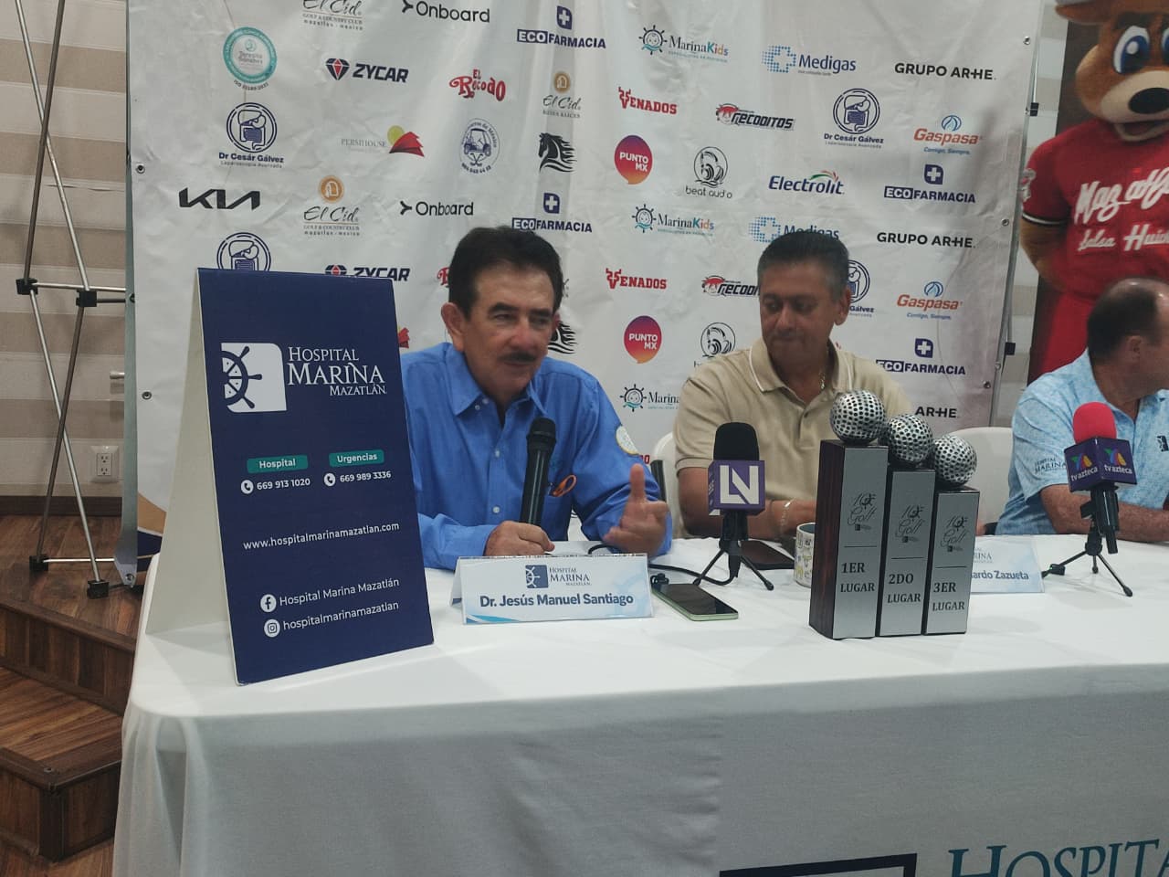 Anuncian el Torneo Anual de Golf del Hospital Marina Mazatlán