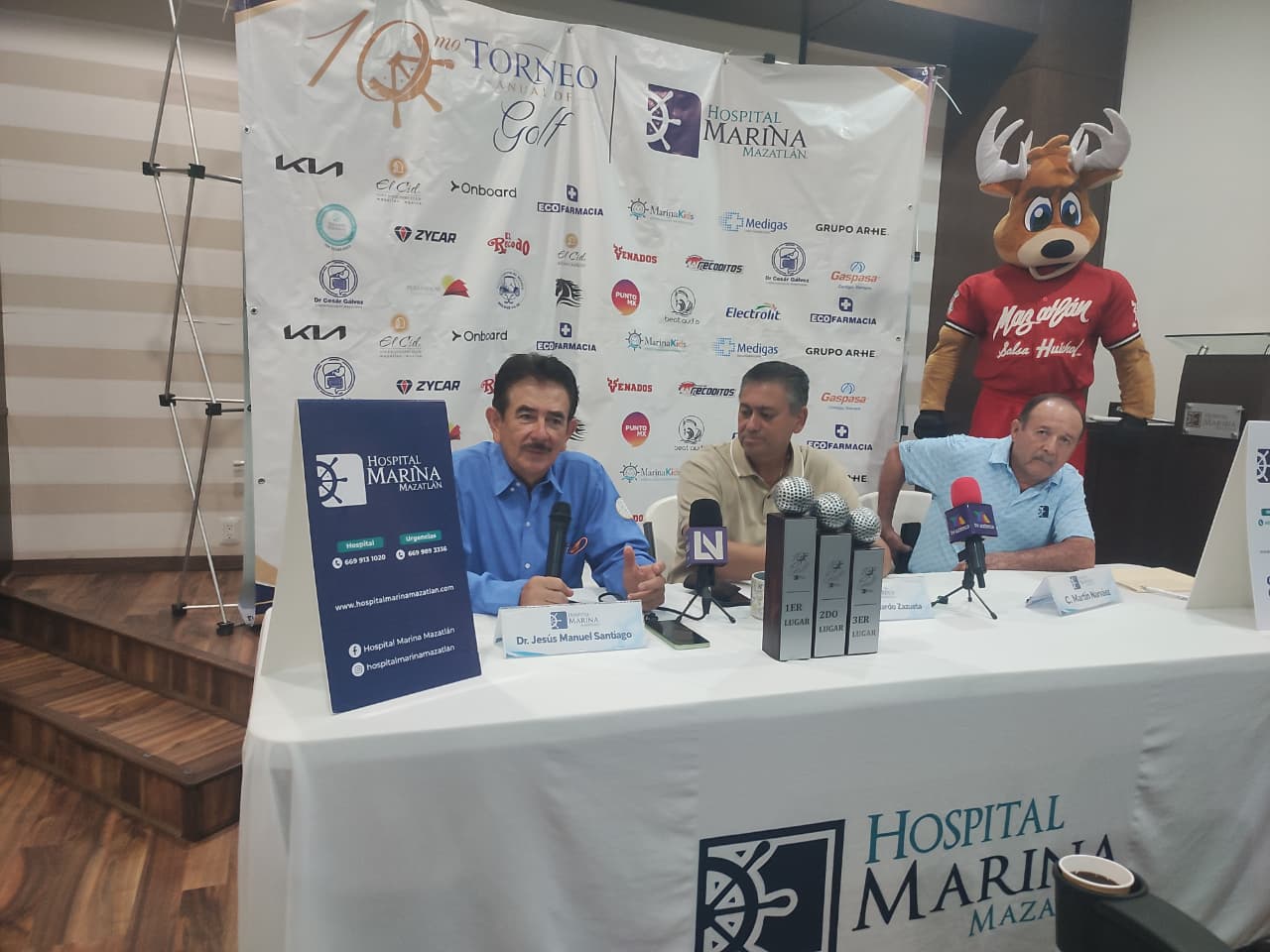 Anuncian el Torneo Anual de Golf del Hospital Marina Mazatlán