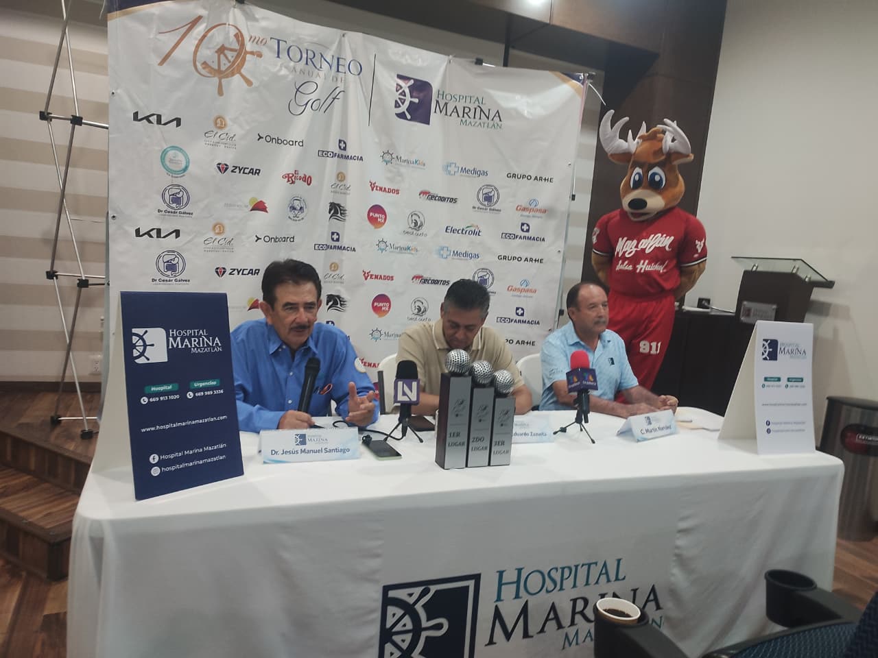 Anuncian el Torneo Anual de Golf del Hospital Marina Mazatlán