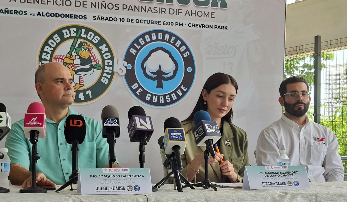 Anuncian juego con causa entre Cañeros y Algodoneros en Los Mochis