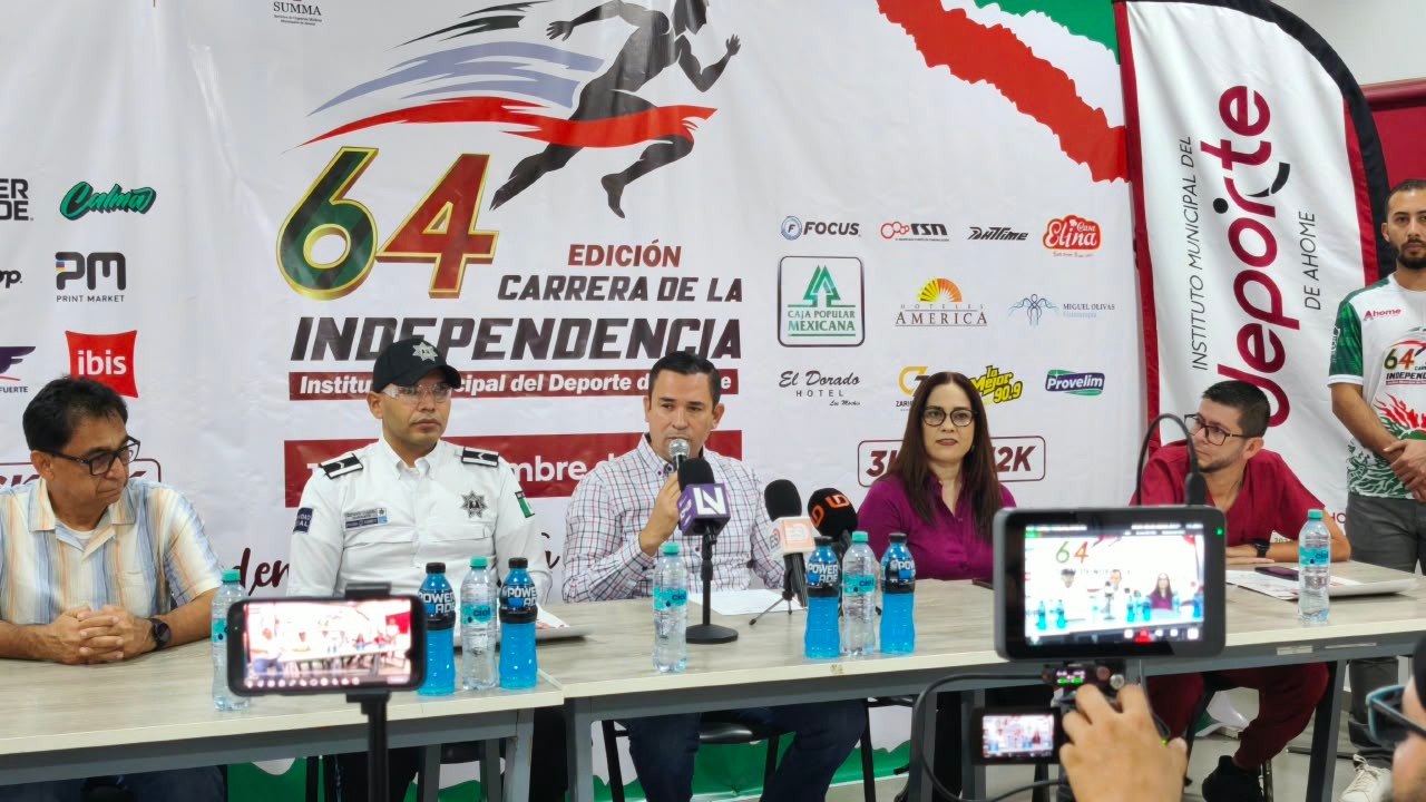 Anuncian la Carrera de la Independencia en Ahome