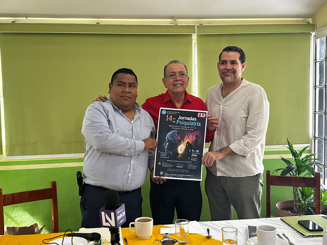 Anuncian las XIV Jornadas de Psiquiatría en Mazatlán