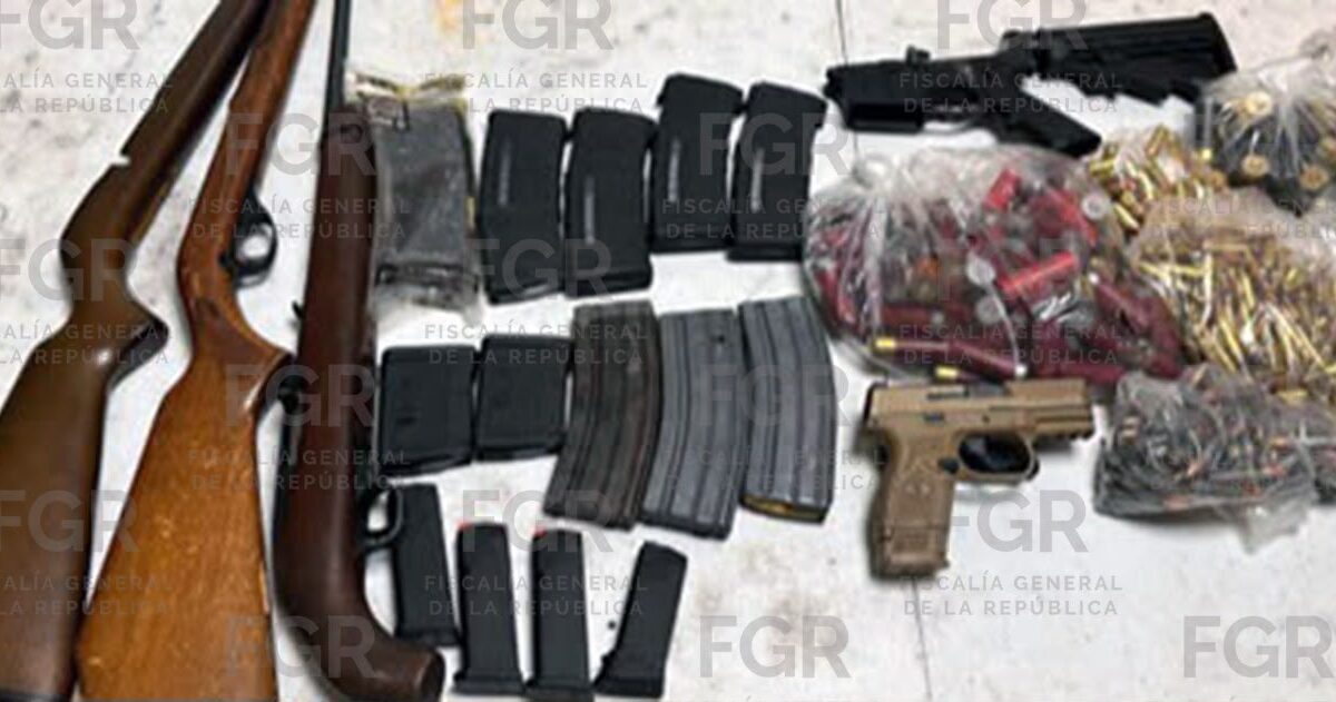 Vinculan a Obed por portación de armas exclusivas del Ejército Mexicano, en Ahome, Sinaloa
