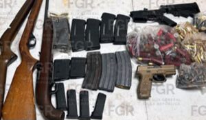 Vinculan a Obed por portación de armas exclusivas del Ejército Mexicano, en Ahome, Sinaloa