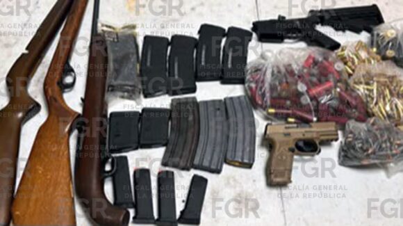 Vinculan a Obed por portación de armas exclusivas del Ejército Mexicano, en Ahome, Sinaloa