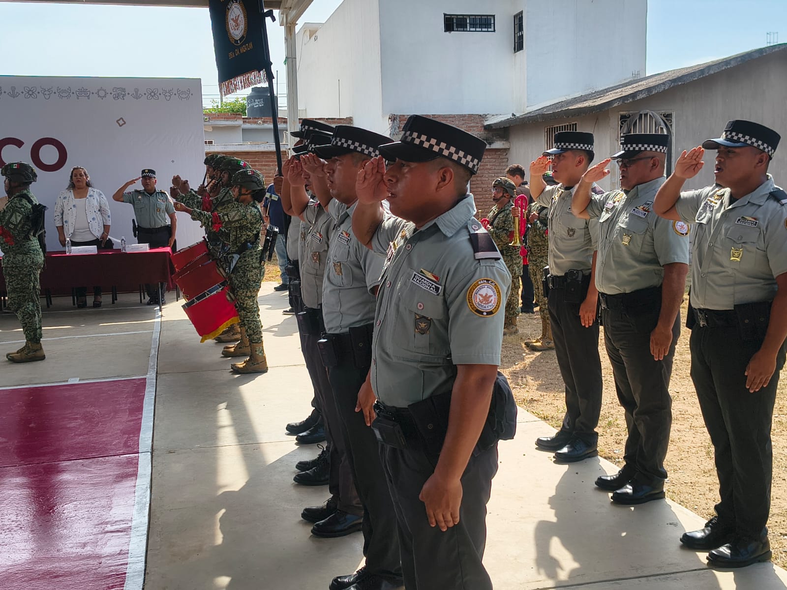 Arranca la construcción de un aula en un kínder de Mazatlán