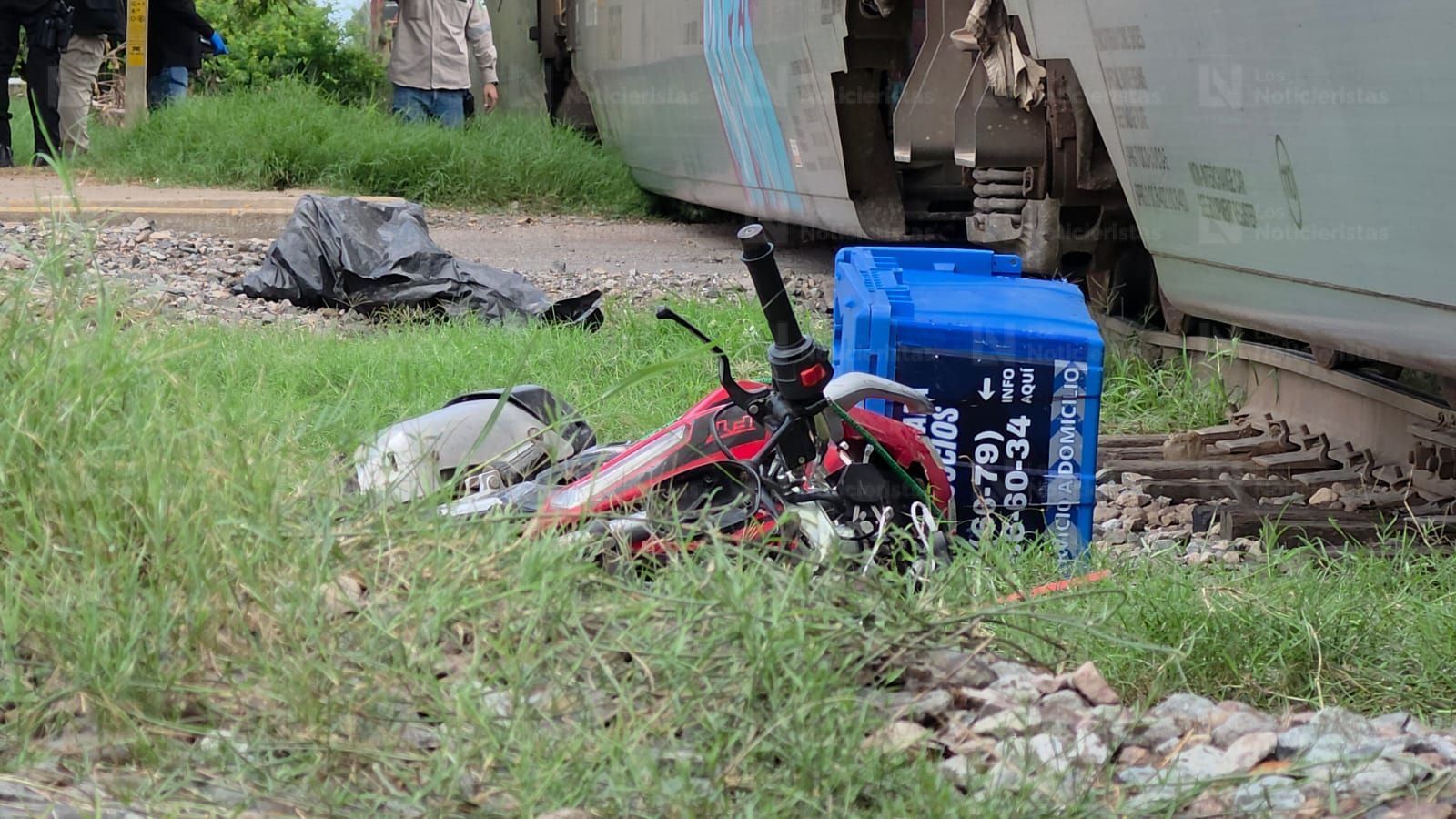 Muere repartidor tras ser arrollado por el tren en Barrancos, Culiacán