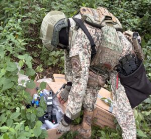 aseguran drones y armas en concordia sinaloa