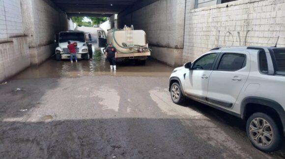 Así ha llovido en Guasave en las últimas horas; en Palos Blancos caen 115 milímetros