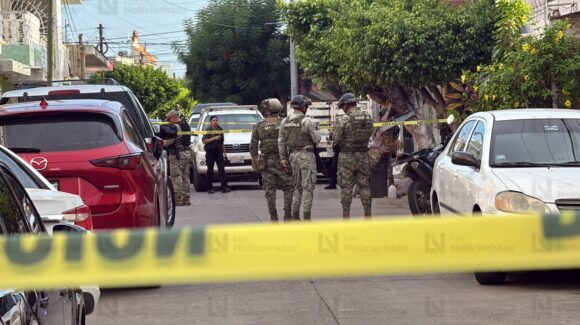 Hombre es ejecutado a balazos dentro de una bodega de la colonia Shimizu en Mazatlán, Sinaloa