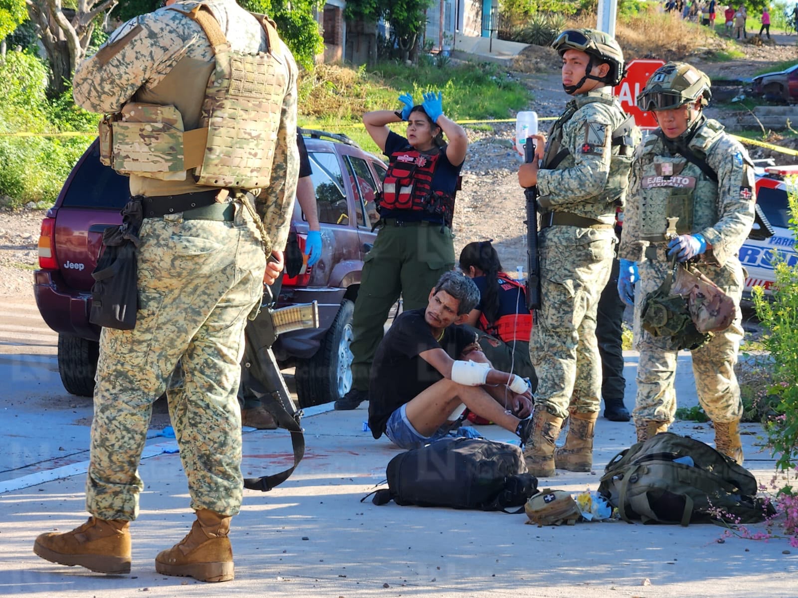 Herido de bala resultó un hombre tras ser atacado a en la colonia Buenos Aires