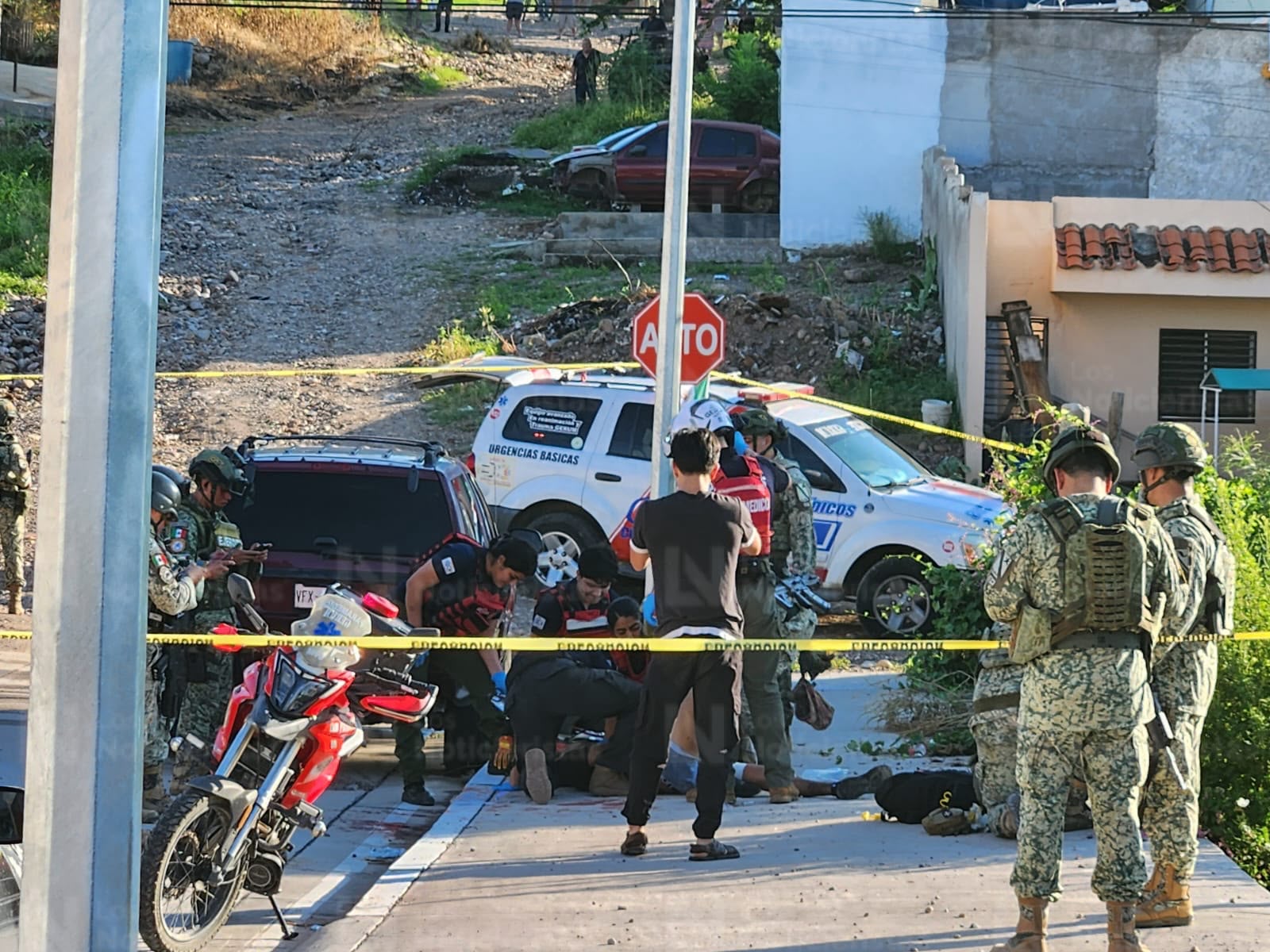 Herido de bala resultó un hombre tras ser atacado a en la colonia Buenos Aires