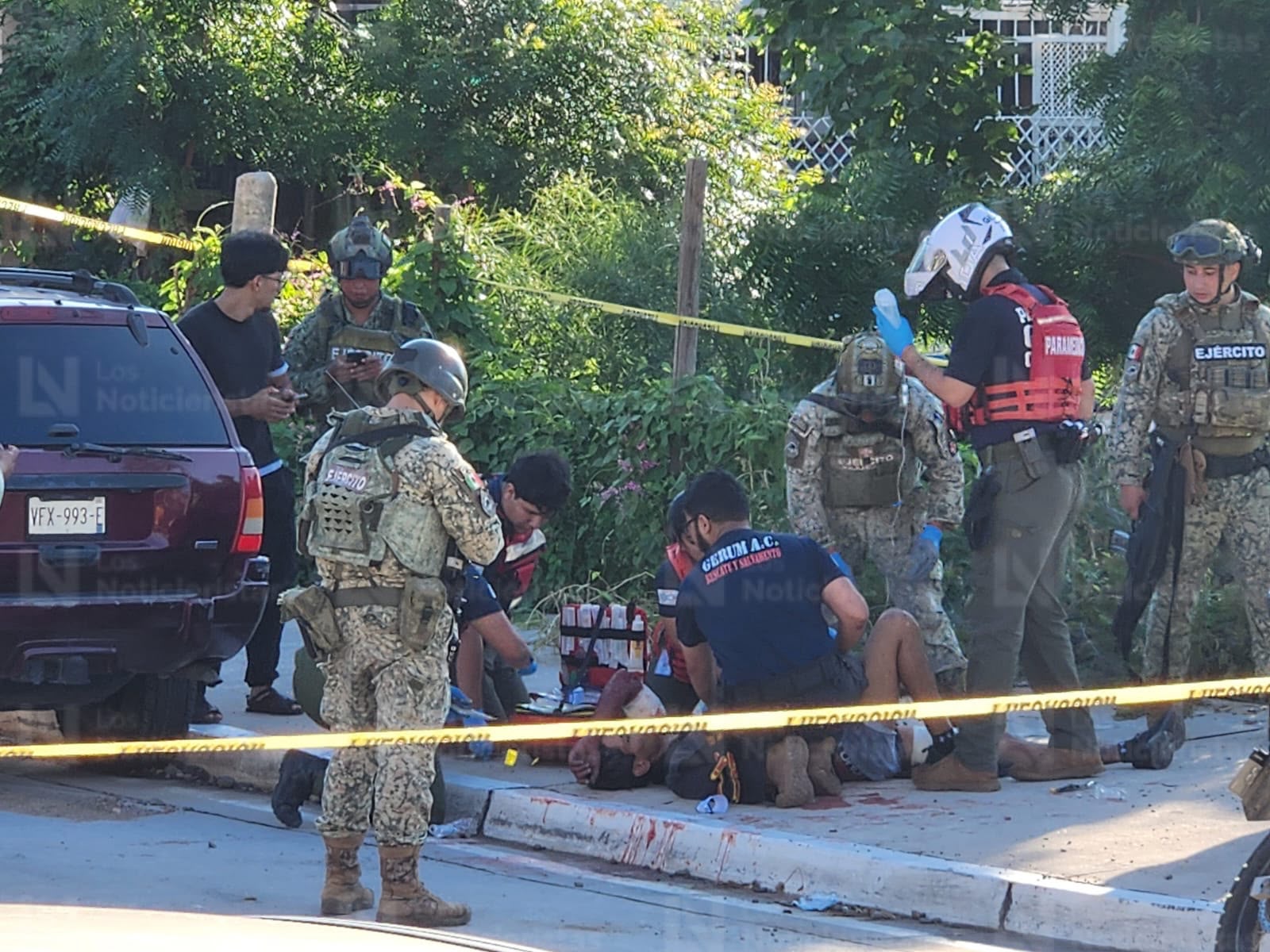 Herido de bala resultó un hombre tras ser atacado a en la colonia Buenos Aires