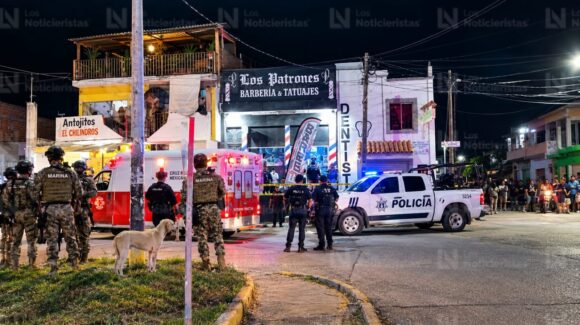 Ataque a balazos contra barbería en la colonia Urías de Mazatlán, Sinaloa, deja a una pareja con lesiones leves