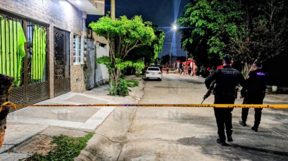 Sujetos armados disparan contra la fachada de un domicilio en Pradera Dorada 1, en Mazatlán, Sinaloa