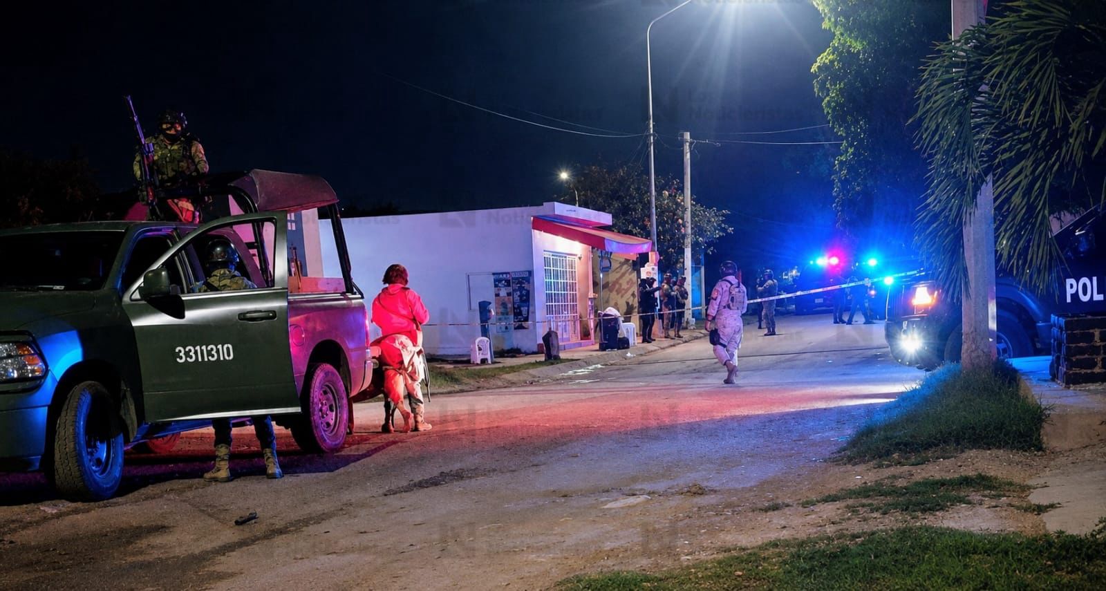 Ataque armado en Pradera Dorada 1, en Mazatlán