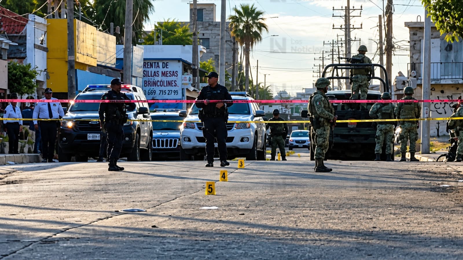 Ataque armado en la Francisco I. Madero, en Mazatlán