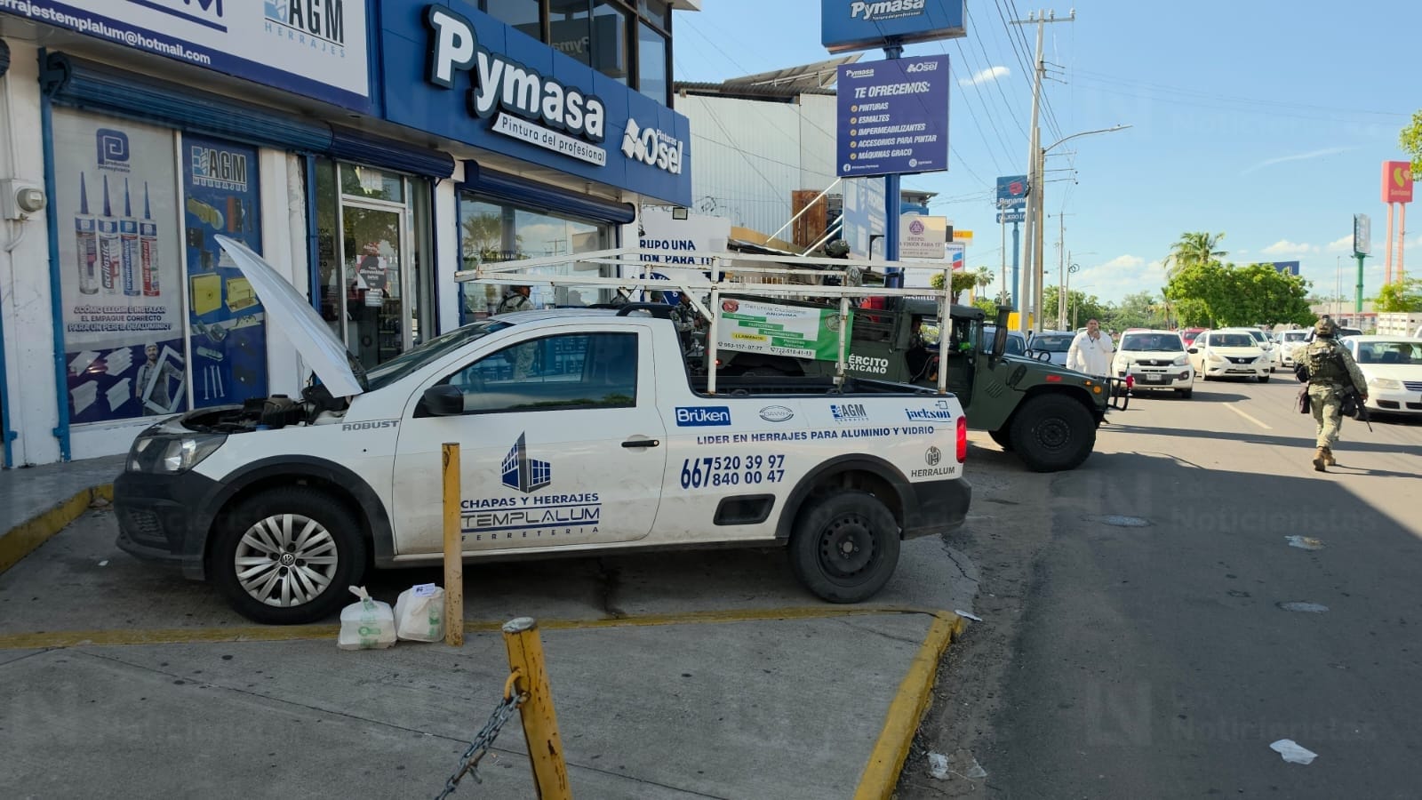 Ataque armado en Lomas del Boulevard de Culiacán