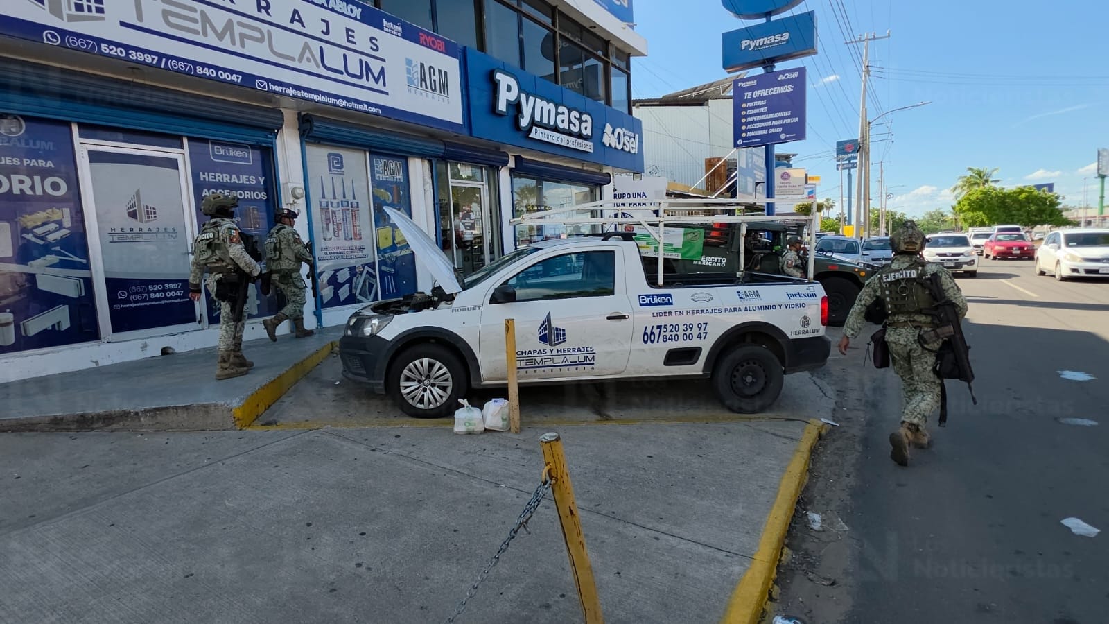 Ataque armado en Lomas del Boulevard de Culiacán