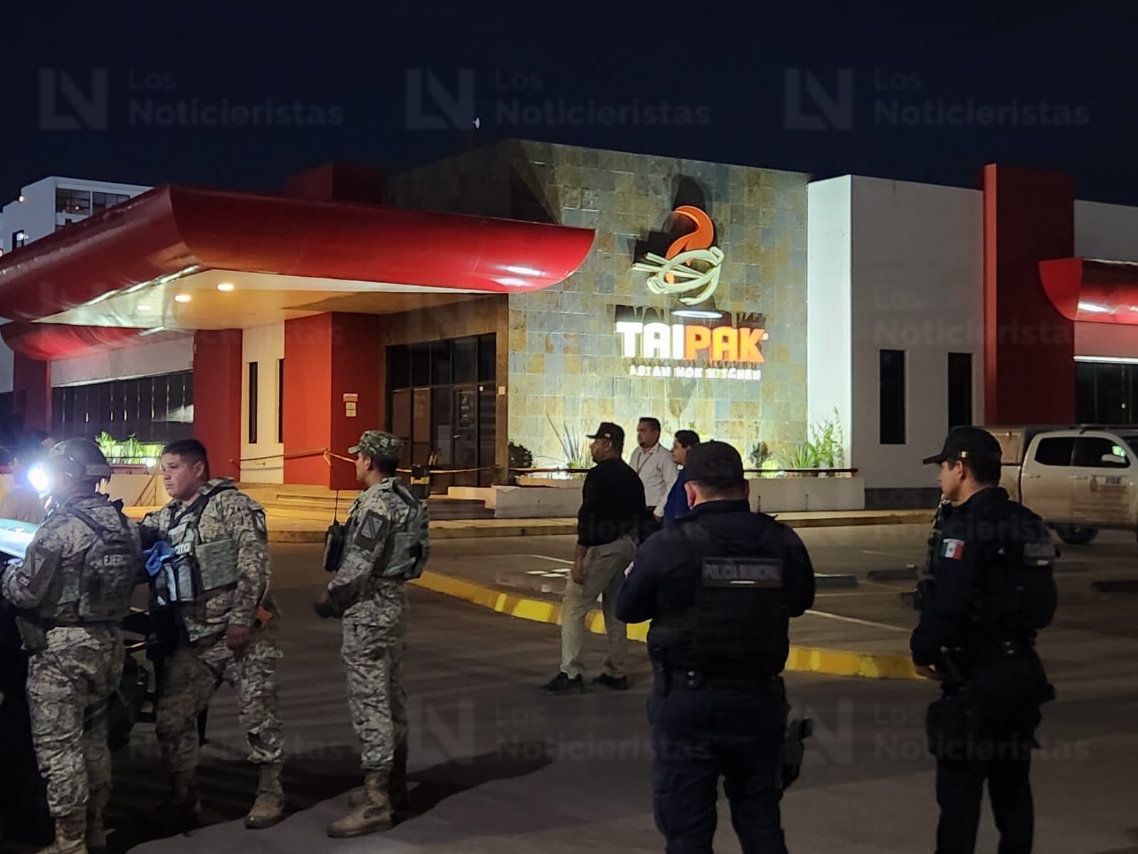 Ataque armado en restaurante Tai Pak en Tres Ríos, en Culiacán