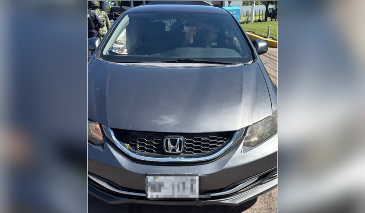 Auto asegurado en Culiacán