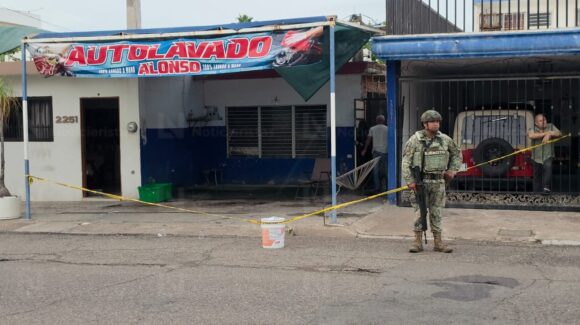 Tirotean autolavado en la Miguel Hidalgo de Culiacán; no hay heridos