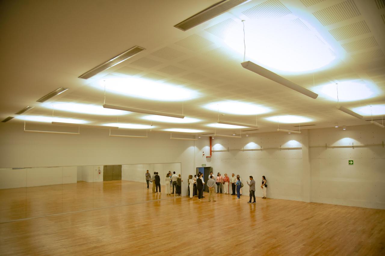 Autoridades de Ahome recorren Teatro Ingenio para verificar instalaciones