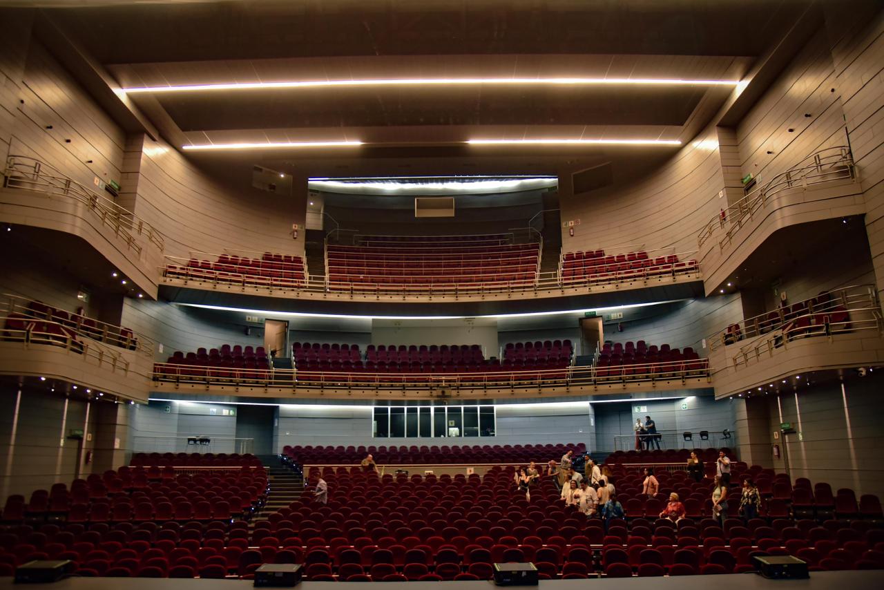 Autoridades de Ahome recorren Teatro Ingenio para verificar instalaciones