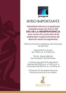Aviso Jumapam
