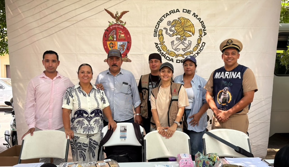 Llevan servicios médicos gratuitos a Villa Unión, en Mazatlán