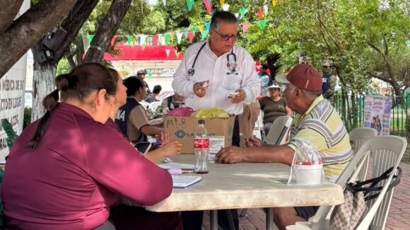 Villa Unión, en Mazatlán, Sinaloa, recibe 124 atenciones en jornada de salud y bienestar