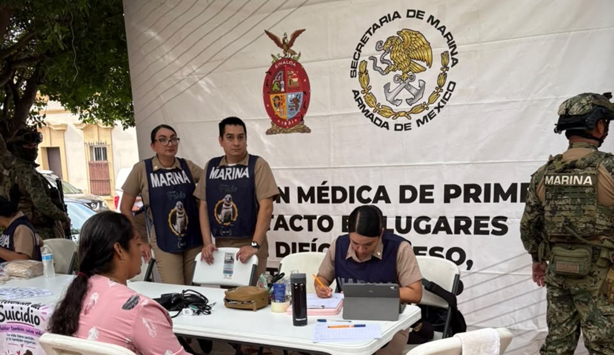 Llevan servicios médicos gratuitos a Villa Unión, en Mazatlán