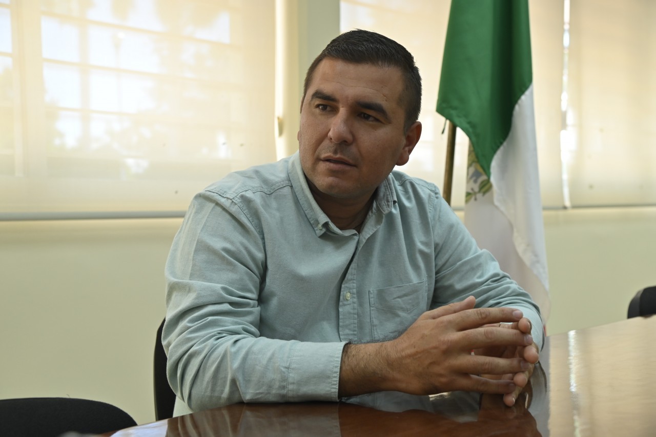 Azareel Angulo Castro, director de la Facultad de Agronomía de la UAS