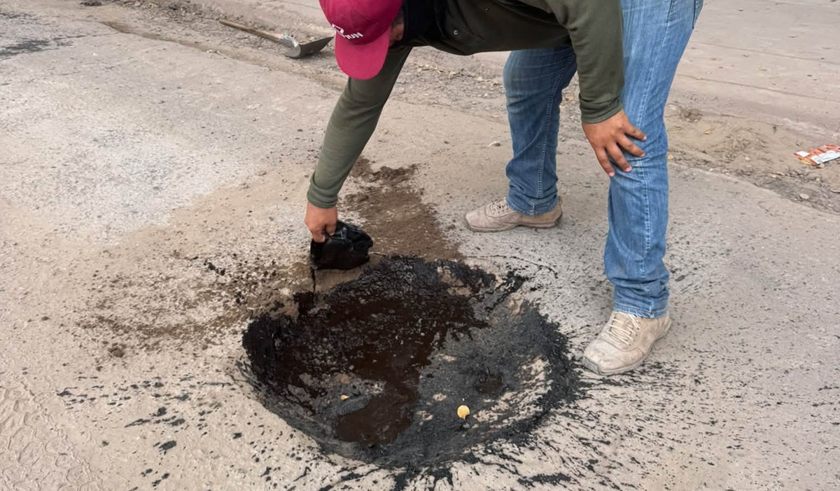 Bacheo en Villa de Ahome