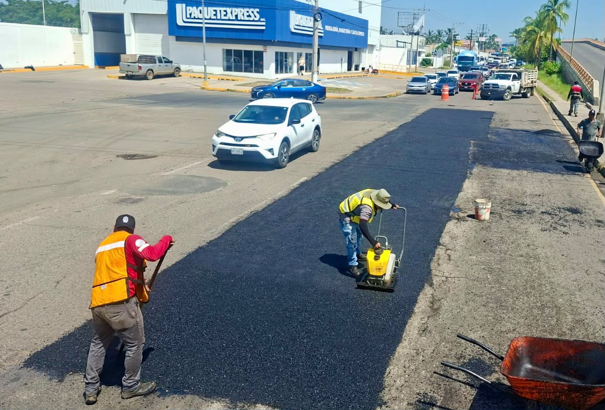 Bacheo en Mazatlán