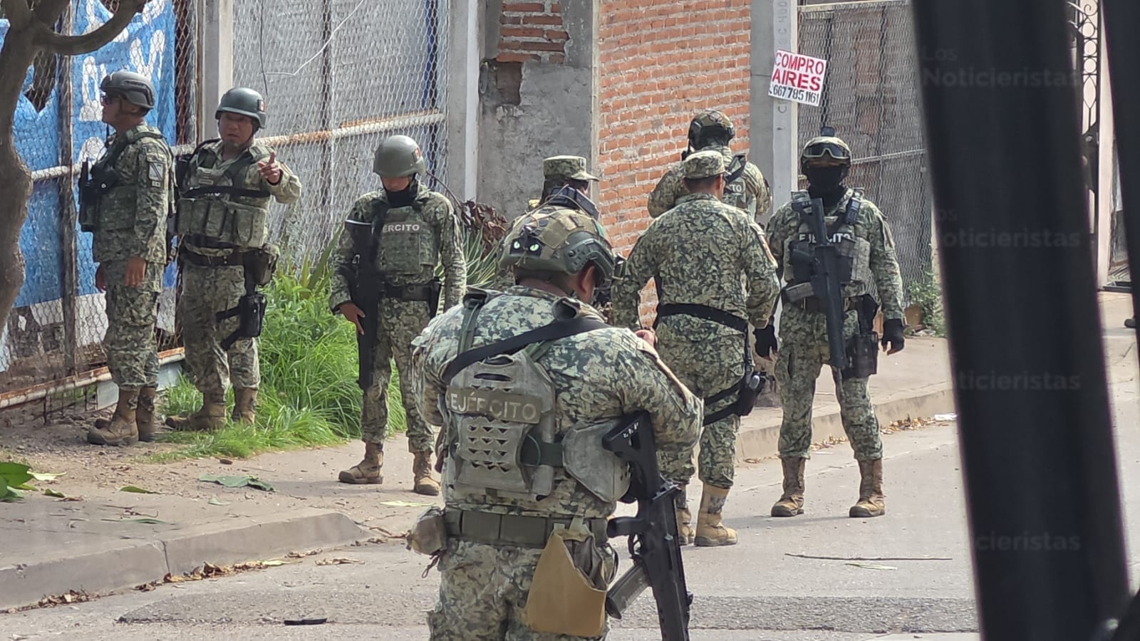 Balacera en la Díaz Ordaz de Culiacán