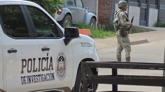 Balacera contra un domicilio en la Díaz Ordaz de Culiacán moviliza a militares y policías