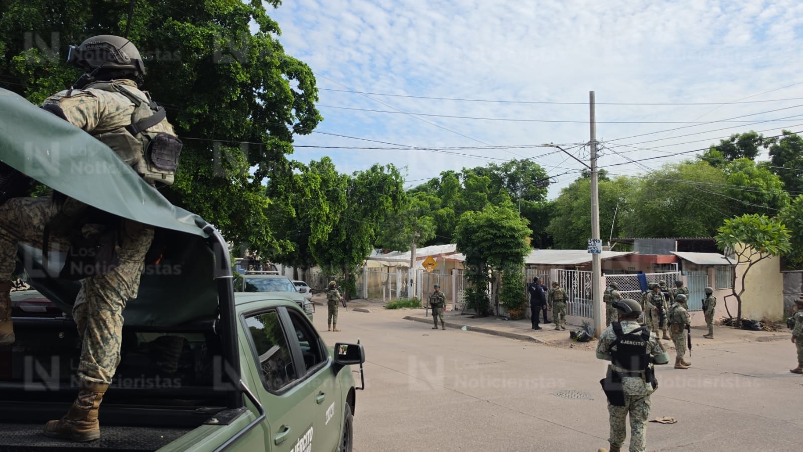 Balacera en la Díaz Ordaz de Culiacán