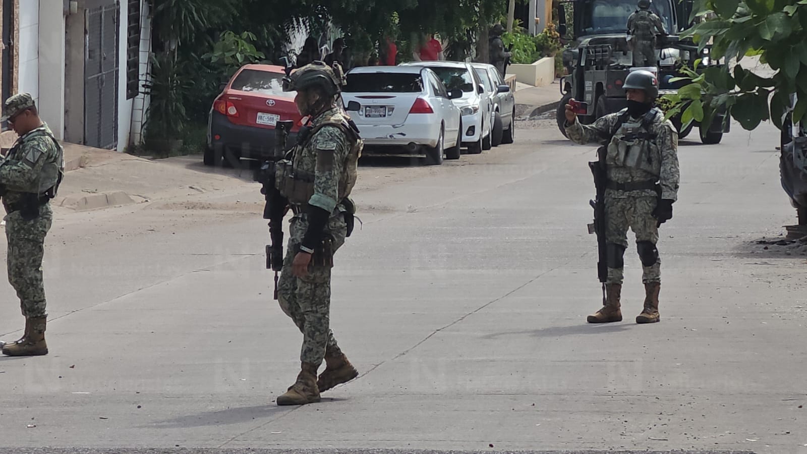 Balacera en la Díaz Ordaz de Culiacán