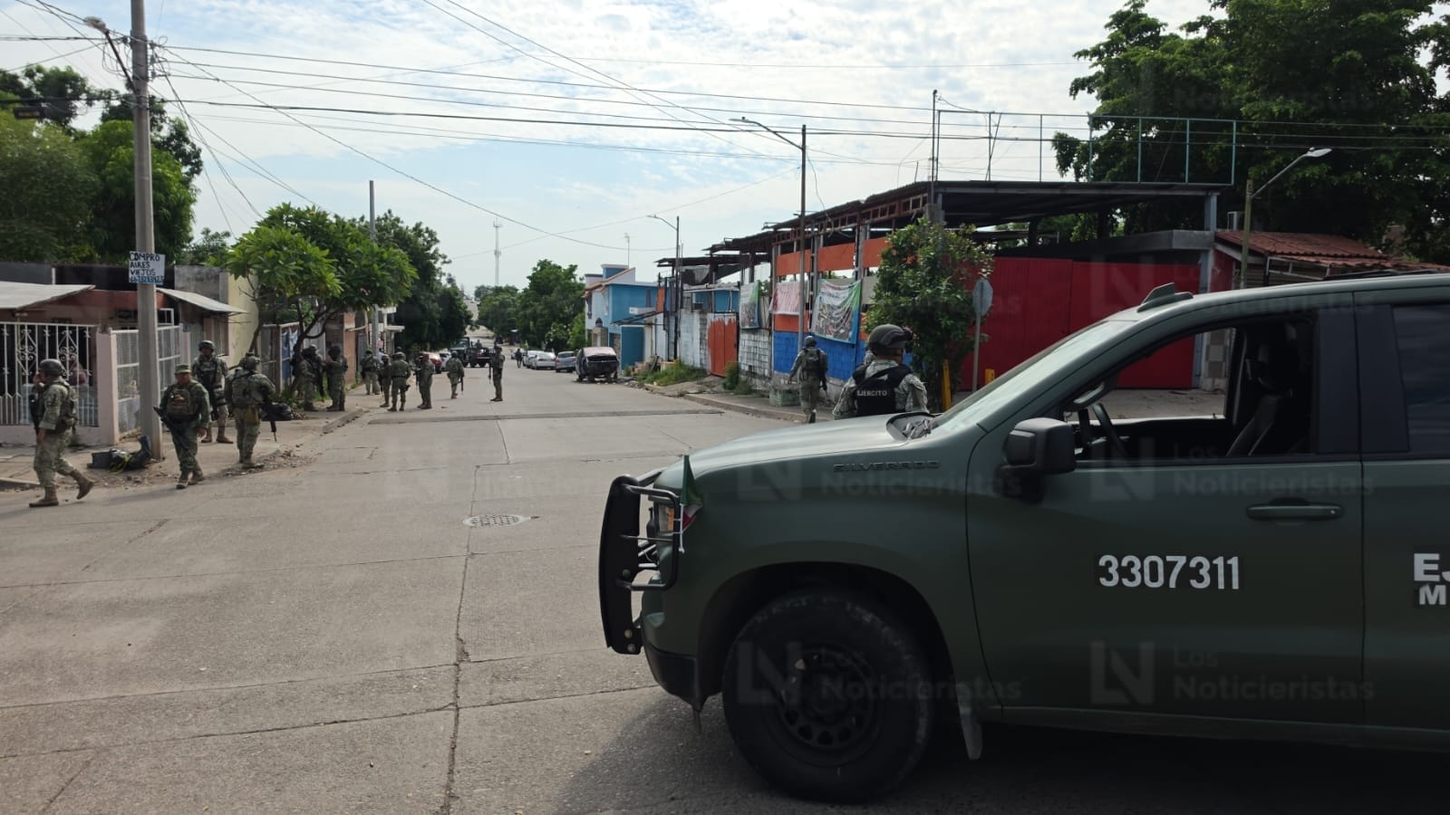 Balacera en la Díaz Ordaz de Culiacán