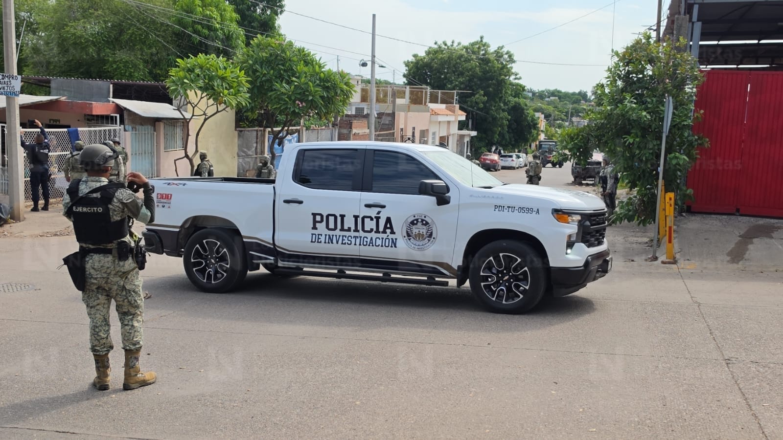 Balacera en la Díaz Ordaz de Culiacán