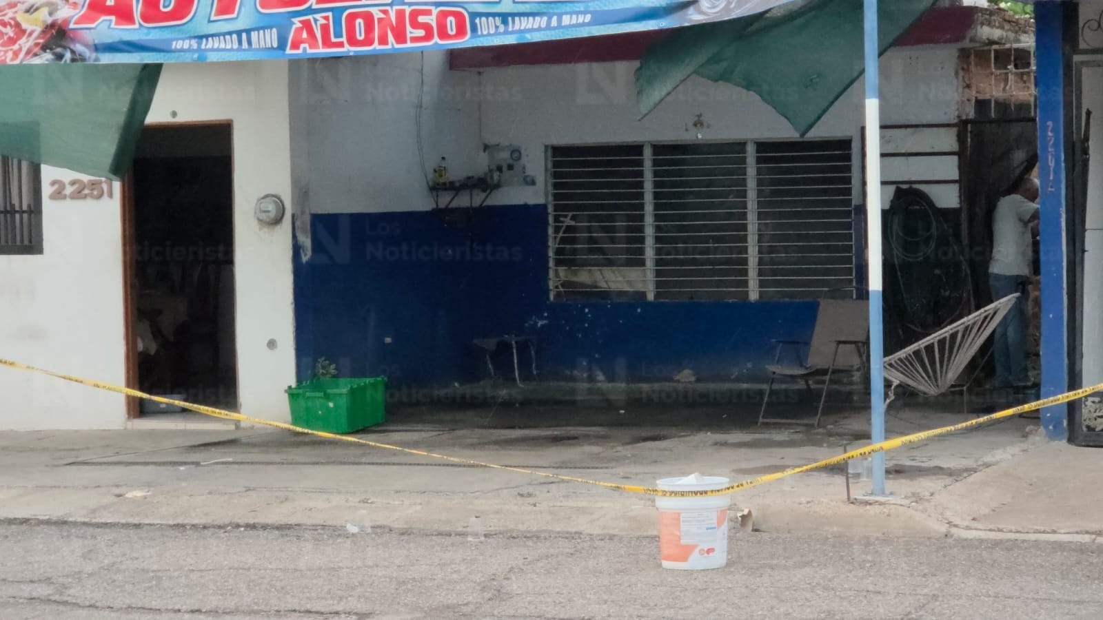 Tirotean autolavado en la Miguel Hidalgo de Culiacán