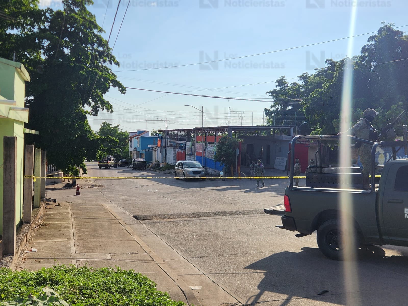 Balean negocio de fierro viejo en la colonia Díaz Ordaz, en Culiacán