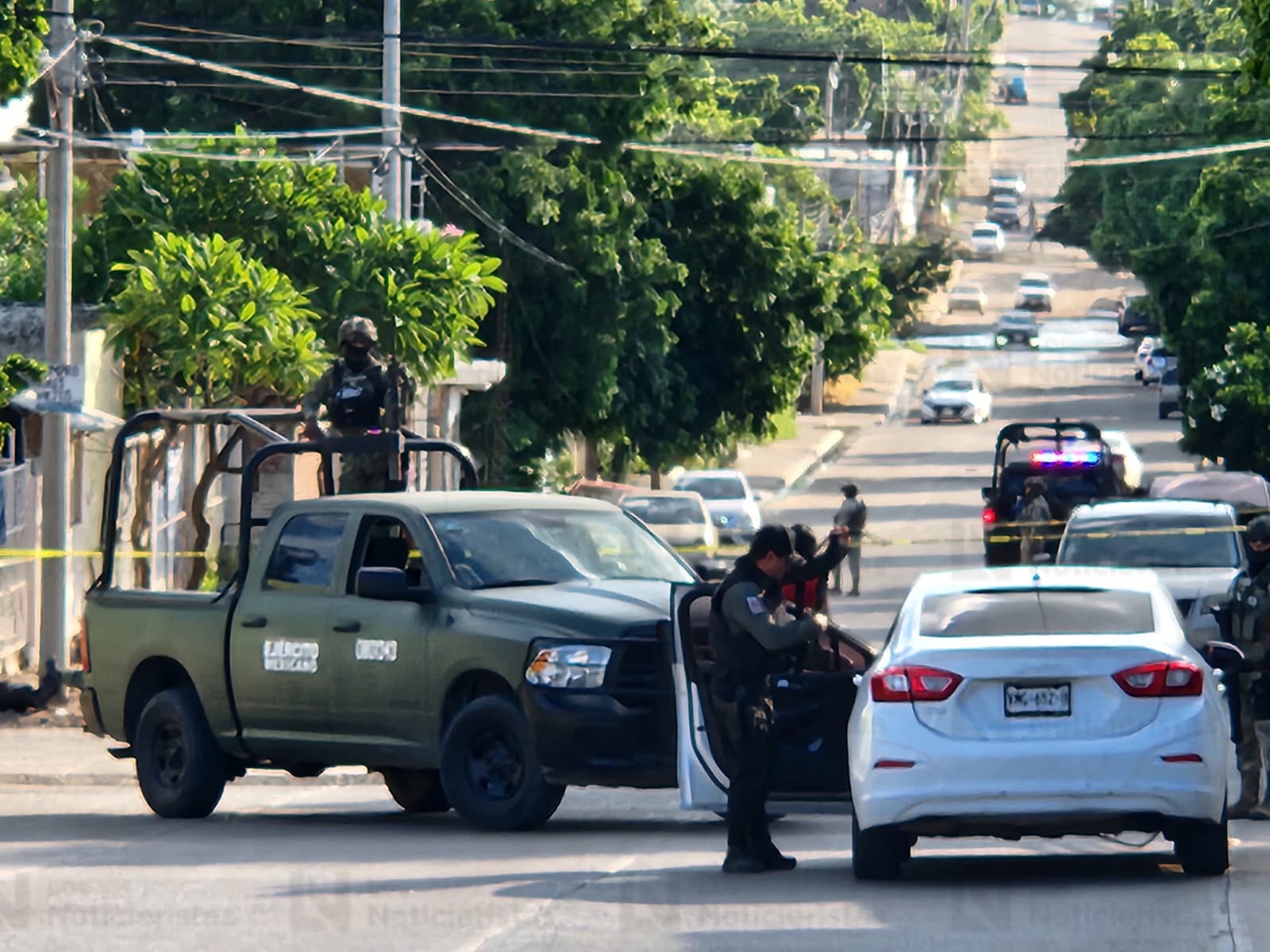 Balean negocio de fierro viejo en la colonia Díaz Ordaz, en Culiacán