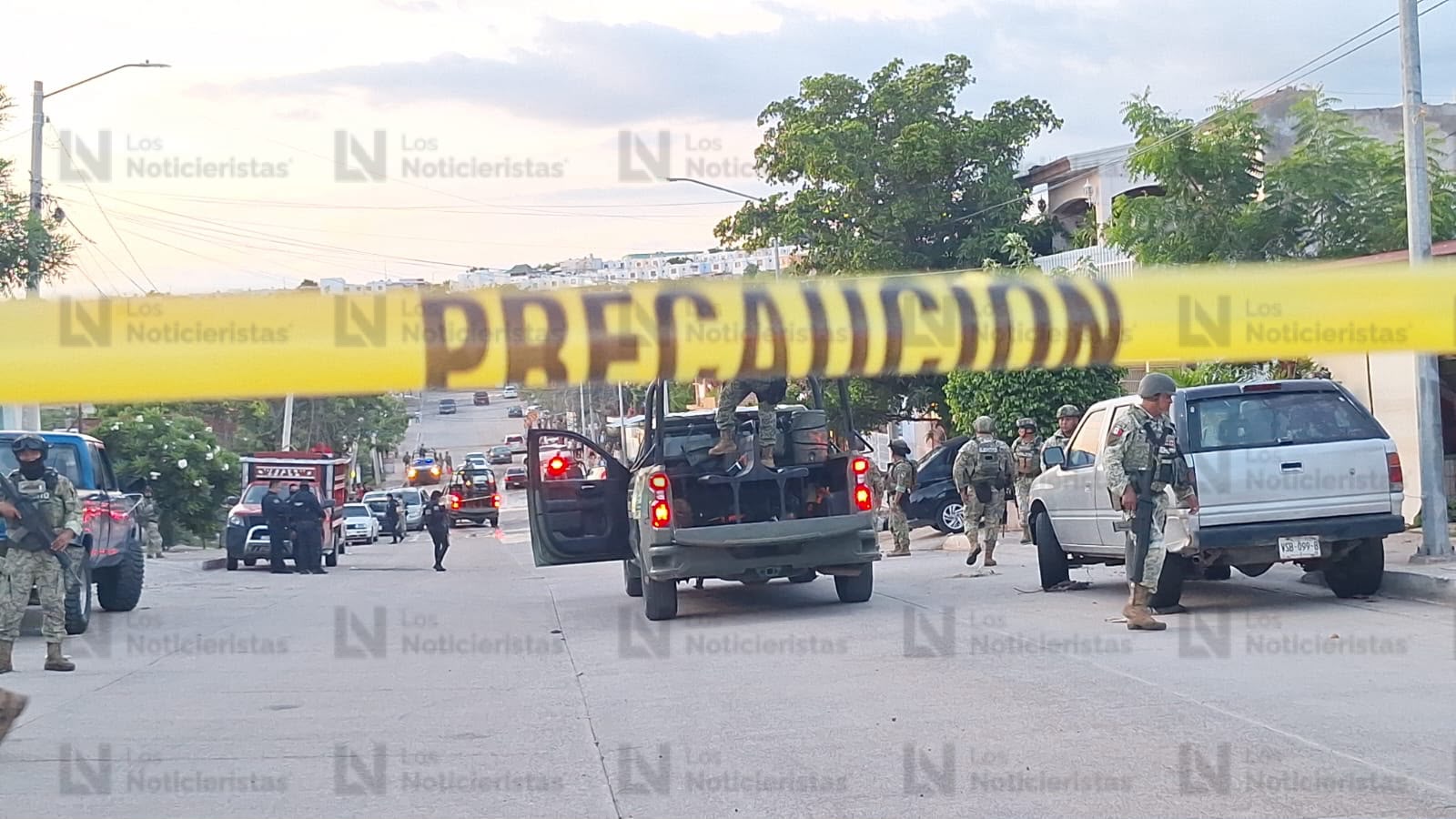 Balean vivienda en la colonia Progreso, en Culiacán