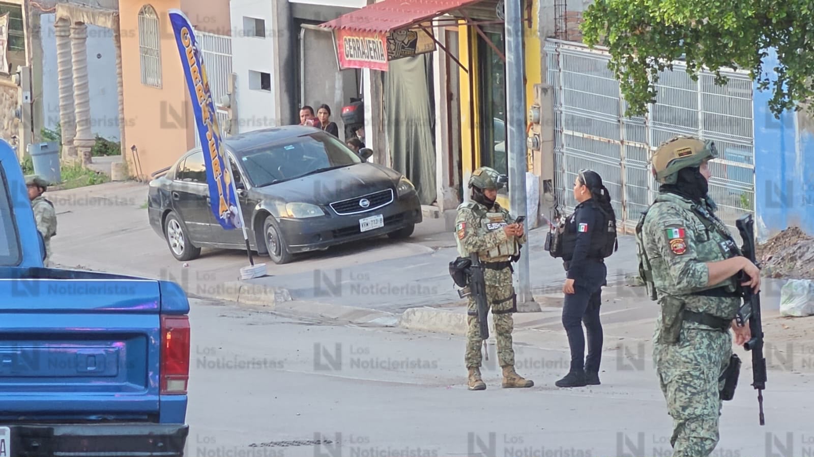 Balean vivienda en la colonia Progreso, en Culiacán
