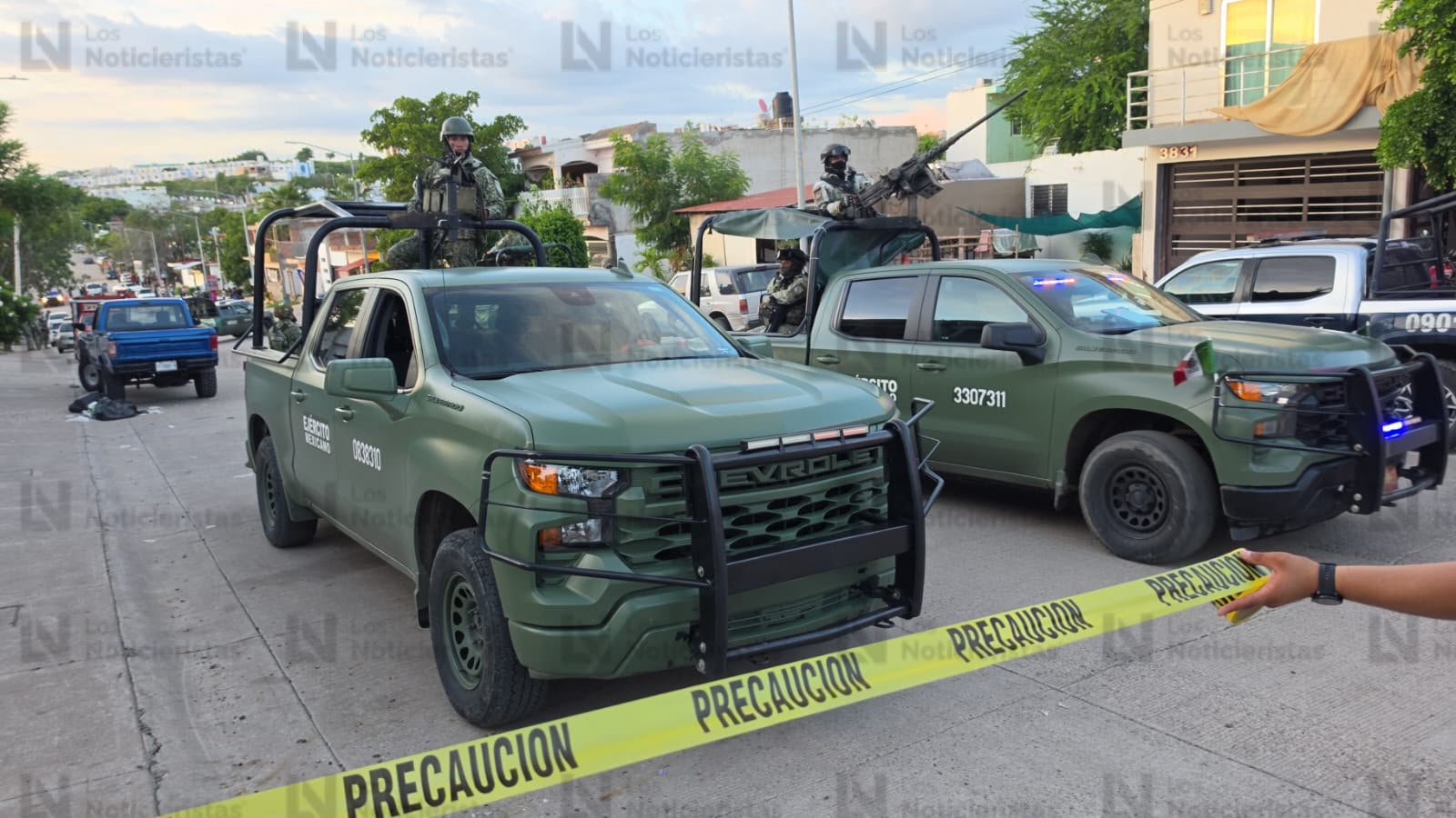 Balean vivienda en la colonia Progreso, en Culiacán