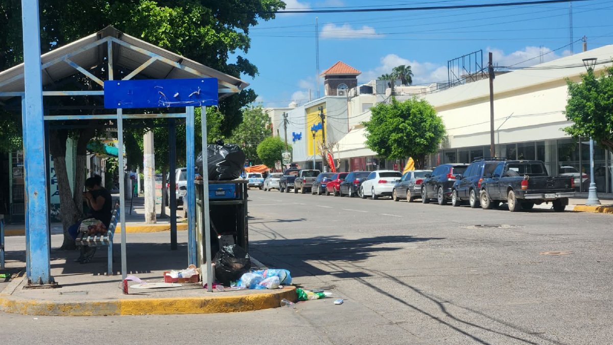 basura en guasave sinaloa camion